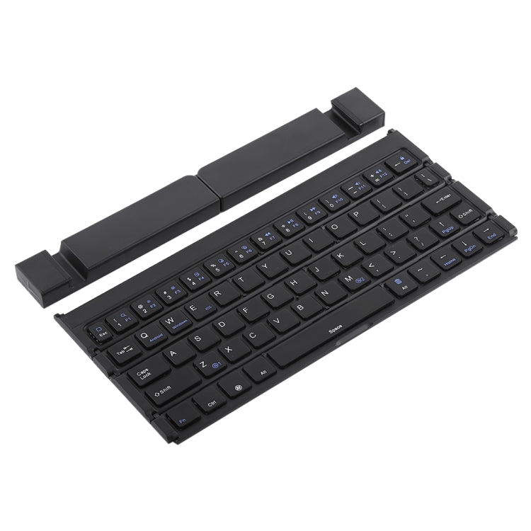GK808 Ultra-thin Foldable Bluetooth V3.0 Keyboard, Built-in Holder, Support Android / iOS / Windows System