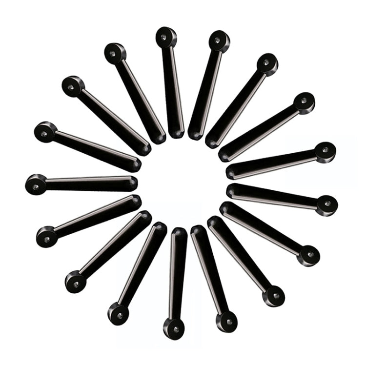 500 PCS Bowling String Soft Plastic Bobbers Fishing Float Seat, Size: S