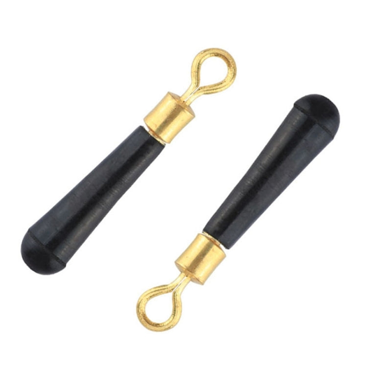 200 PCS Ring Copper Head Rotating Fishing Float Seat, Size: M