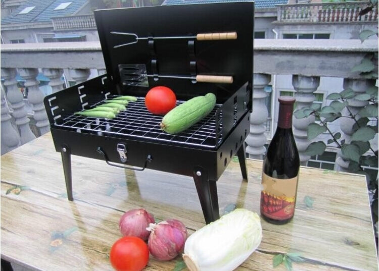 Suitcase -Style Barbecue Pits (Specification: Suitcase furnace)
