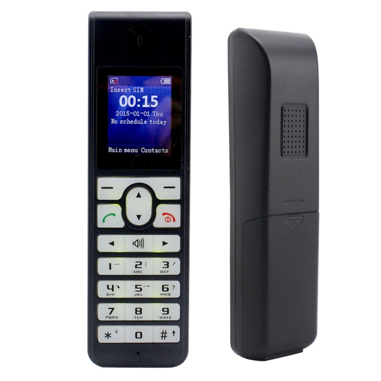 M268 Unlocked GSM Cordless Telephone Cell Phone for Seniors & Kids(Black)