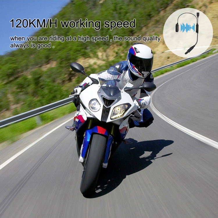 EJEAS E300 Bluetooth V4.2 Helmet Headset for Motorcycle Driving