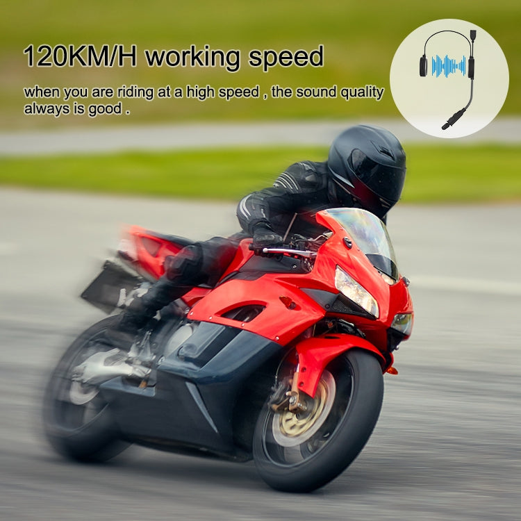 EJEAS E300 Bluetooth V4.2 Helmet Headset for Motorcycle Driving