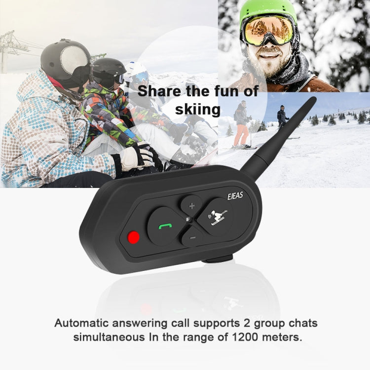 EJEAS SKI10 Bluetooth V3.0 Helmet Headset for Skiing