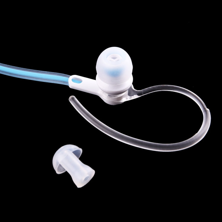 Perfume Ear Hanging Headset with Clip for Walkie Talkies, 3.5mm + 2.5mm Plug