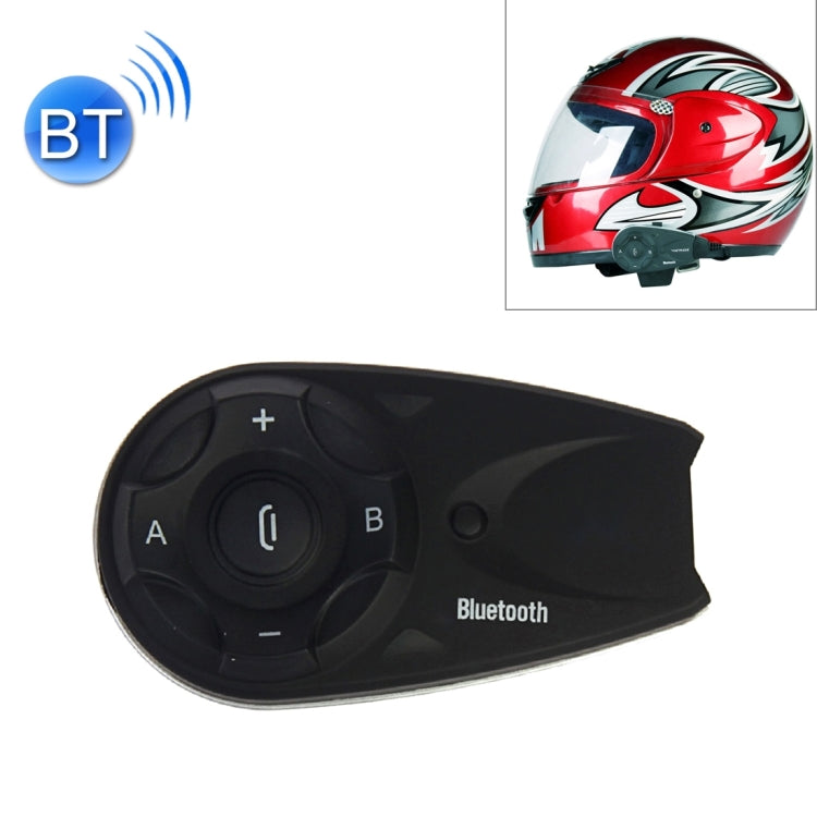 V5 1200m Life Waterproof Wind-resistant Bluetooth Interphone Headsets for Motorcycle Helmet, Max Support: Five Riders, Supports FM