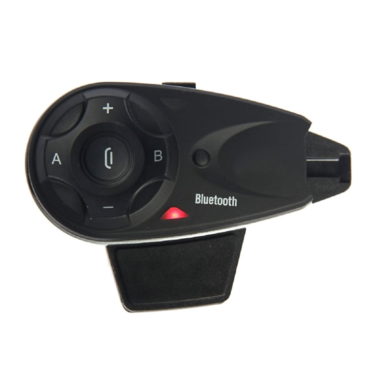 V5 1200m Life Waterproof Wind-resistant Bluetooth Interphone Headsets for Motorcycle Helmet, Max Support: Five Riders, Supports FM