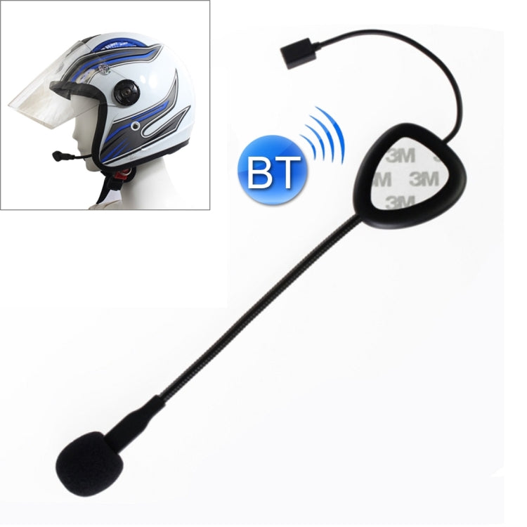 V1-1 Motorcycle Helmet Mono Bluetooth Headset, Supports Answer / Hang Up calls, Distance: 10m Max