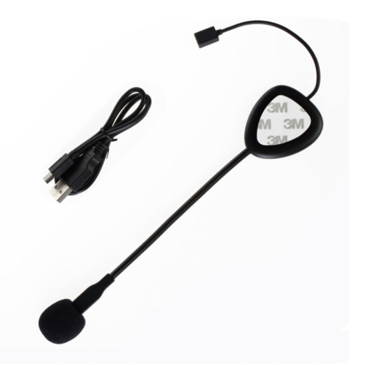 V1-1 Motorcycle Helmet Mono Bluetooth Headset, Supports Answer / Hang Up calls, Distance: 10m Max
