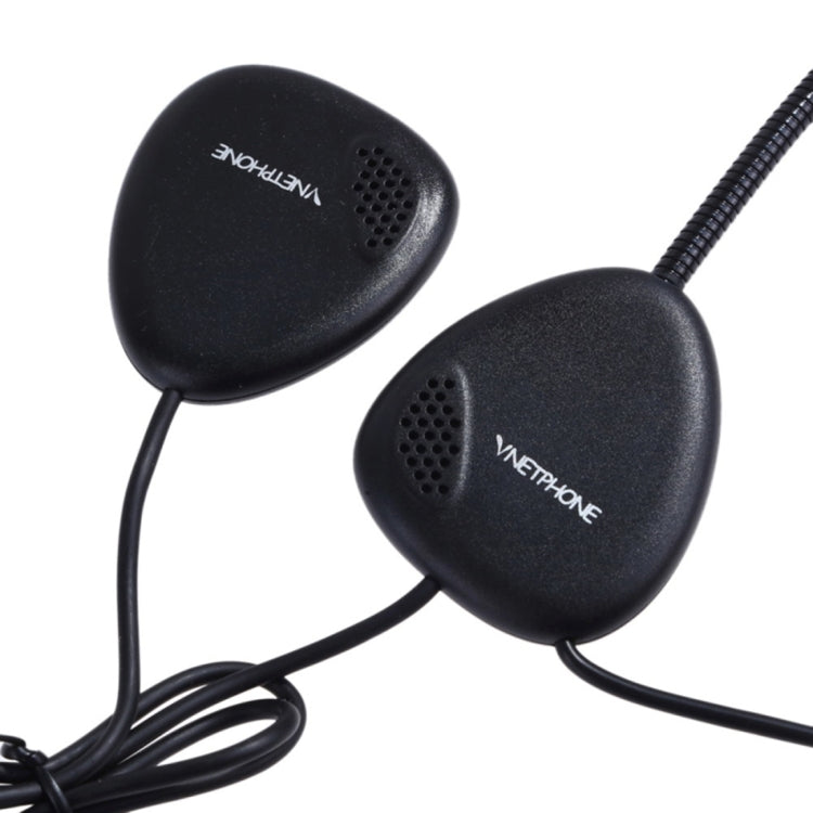 V1-2A Motorcycle Helmet Stereo Bluetooth Headset, Supports Answer / Hang Up Calls, Distance: 10m Max