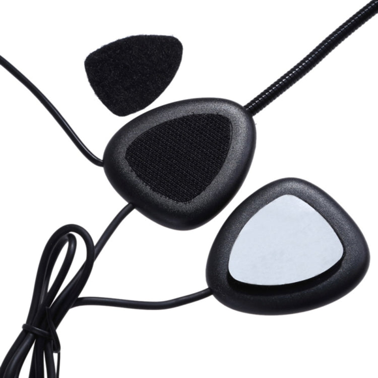 V1-2A Motorcycle Helmet Stereo Bluetooth Headset, Supports Answer / Hang Up Calls, Distance: 10m Max