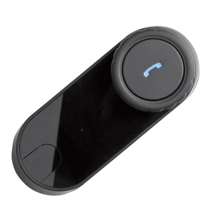 TCOM-VB Single Bluetooth Interphone Headsets for Motorcycle Helmet,  Intercom Distance up to 1000m (Black)