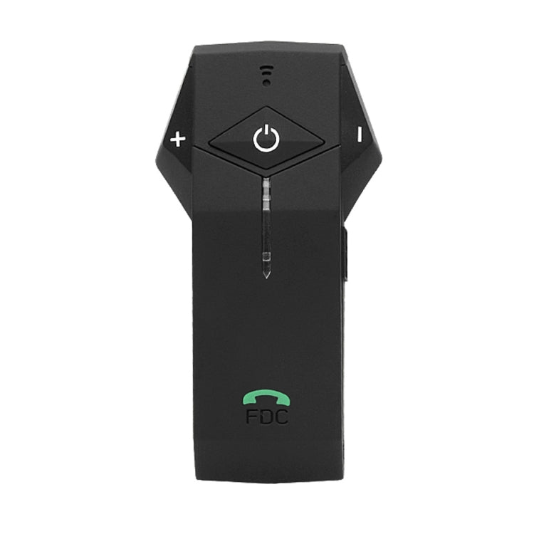 Colo Single Bluetooth Interphone Headsets with Replacement Cover for Motorcycle Helmet, Support NFC, Intercom Distance up to 1000m(Black)
