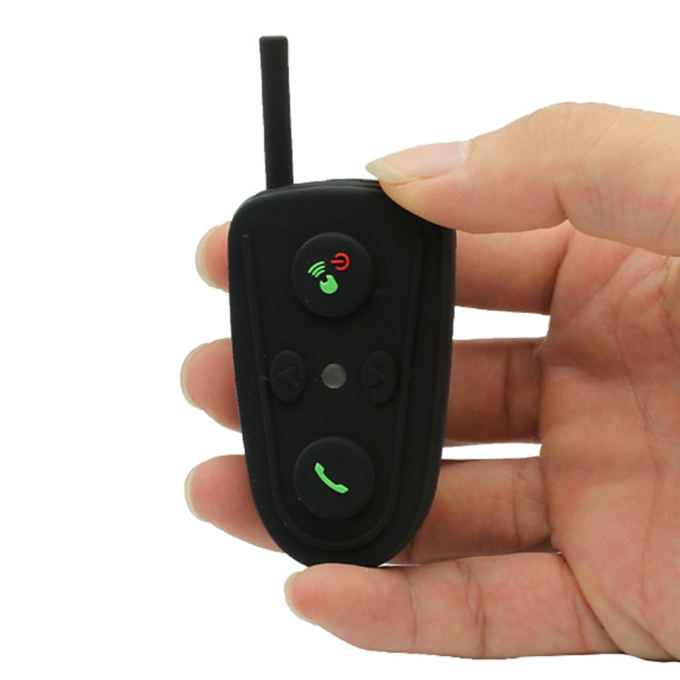 M528 Single Bluetooth Interphone Headsets for Motorcycle Helmet,  Intercom Distance up to 100m(Black)