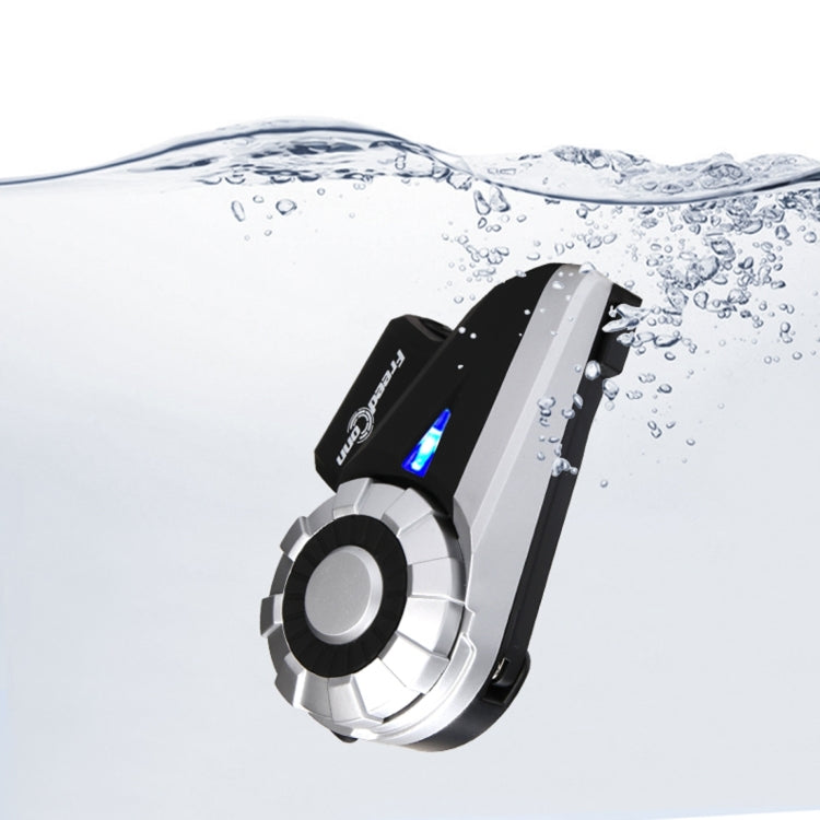 T-REX Single Bluetooth Interphone Headsets for Motorcycle Helmet,  Intercom Distance up to 1500m