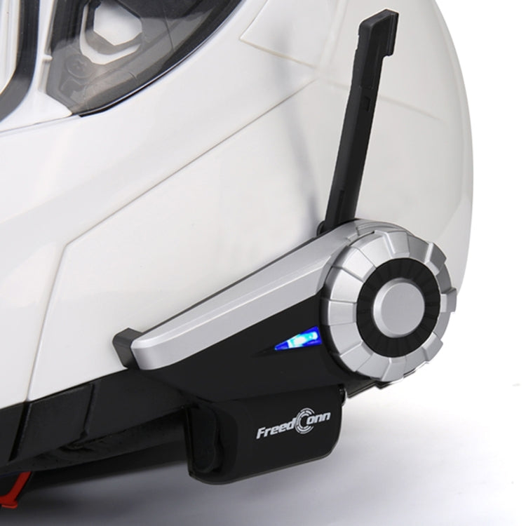 T-REX Single Bluetooth Interphone Headsets for Motorcycle Helmet,  Intercom Distance up to 1500m