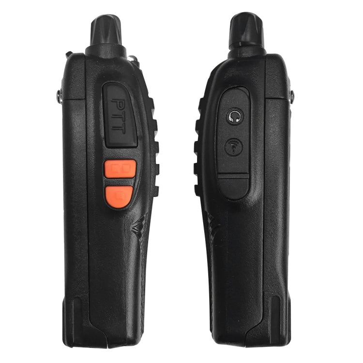 iMAN WT02 Professional Handheld Two-way Radio Walkie Talkie UHF 400-470MHz 5W 16CH, Talk Distance: 3km~4km(Black)