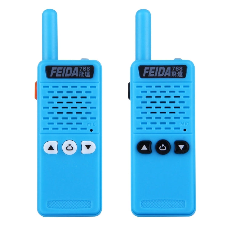 2 PCS Mini 2.5W 16CH Professional Handheld Two-way Radio Walkie Talkie with Belt Clip, Talk Distance: 1km