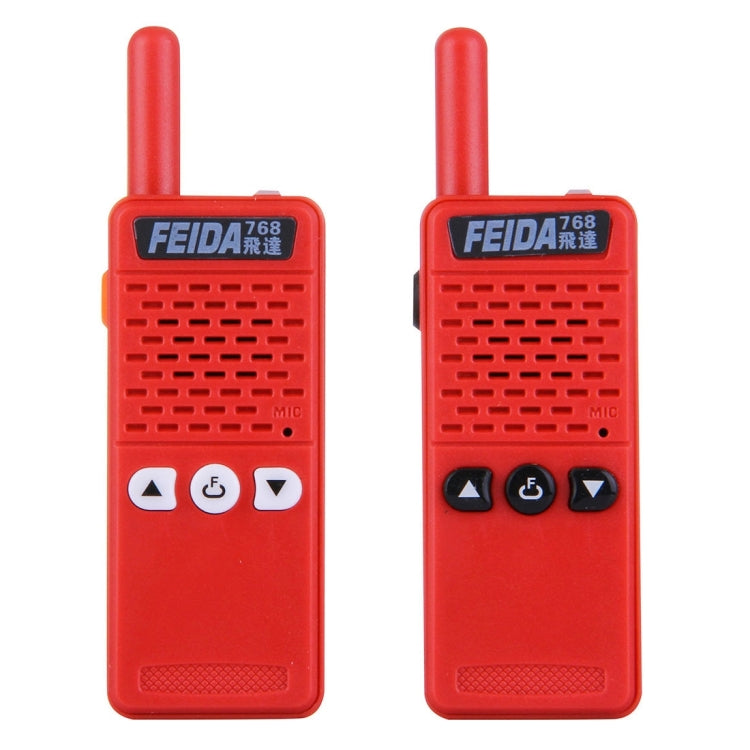 2 PCS Mini 2.5W 16CH Professional Handheld Two-way Radio Walkie Talkie with Belt Clip, Talk Distance: 1km