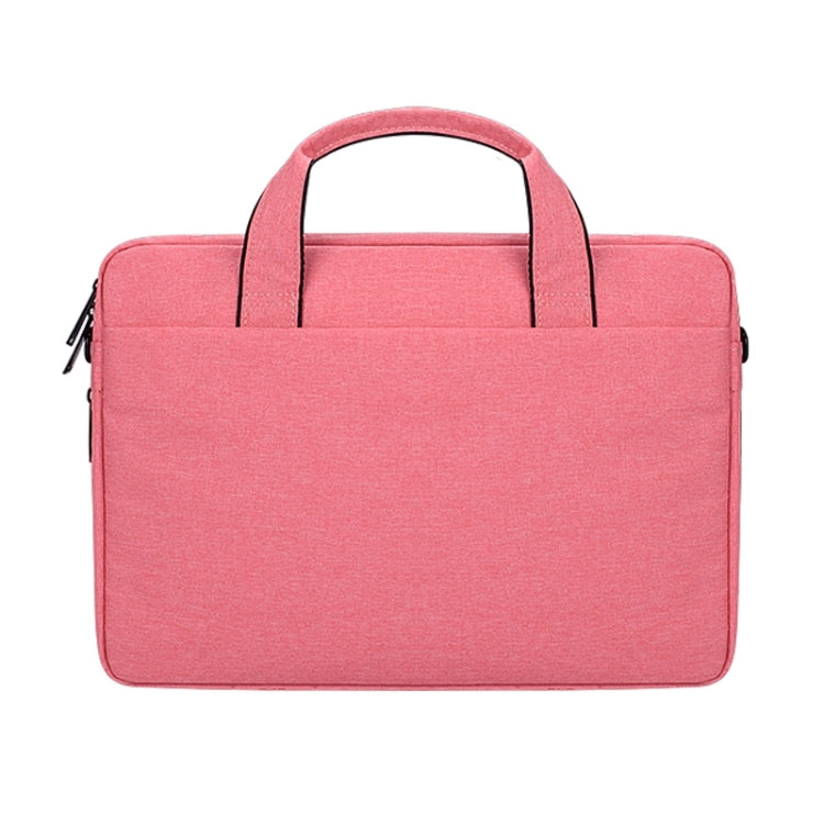DJ06 Oxford Cloth Waterproof Wear-resistant Portable Expandable Laptop Bag for 15.6 inch Laptops, with Detachable Shoulder Strap