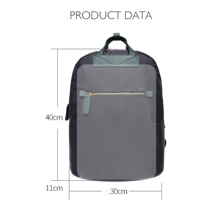 Oxford Cloth Double Shoulder Bag Laptop Bag Business Travel Backpack for Women, Size: 40 x 30cm