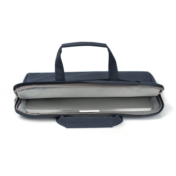 Portable One Shoulder Handheld Zipper Laptop Bag, For 11.6 inch and Below Macbook, Samsung, Lenovo, Sony, DELL Alienware, CHUWI, ASUS, HP