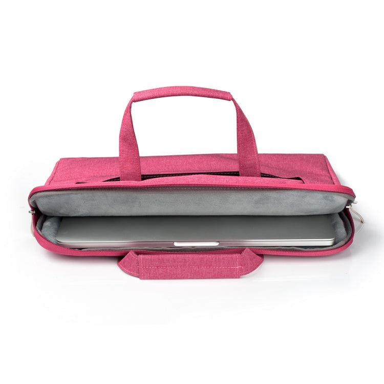Portable One Shoulder Handheld Zipper Laptop Bag, For 11.6 inch and Below Macbook, Samsung, Lenovo, Sony, DELL Alienware, CHUWI, ASUS, HP