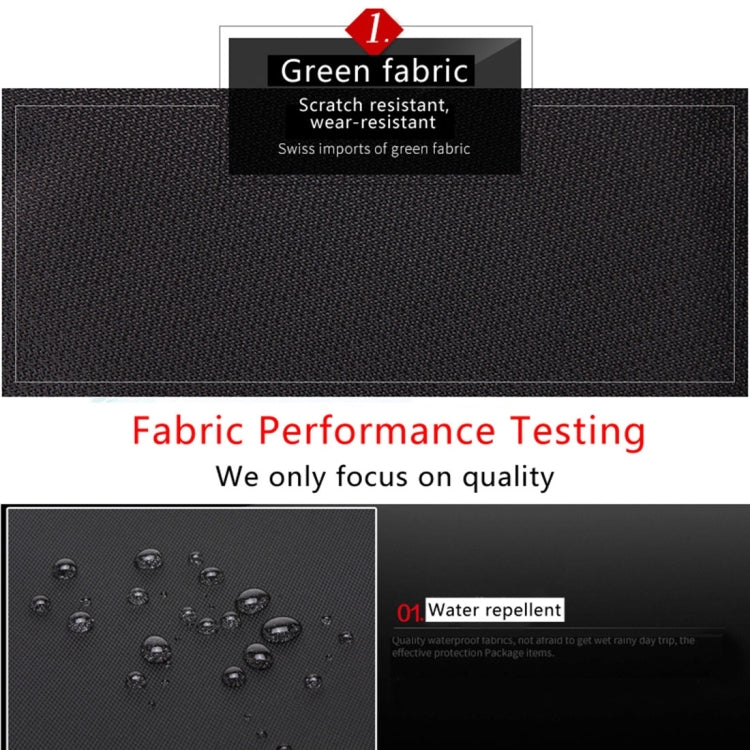 INDEPMAN DL-B014 Fashion 15 inch - 17 inch Nylon Laptop Notebook Computer Bag Backpack Shoulders Bag with Adjustable S-shaped Shoulder Strap for Men and Women, Size: 34 x 48 x 14 cm