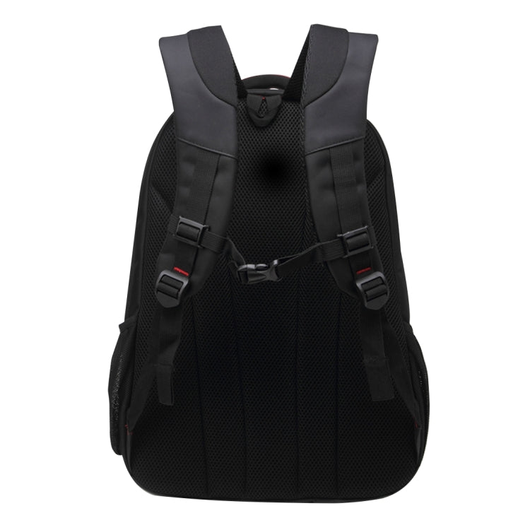 INDEPMAN DL-B015A Fashion Business Style 15 inch Nylon Laptop Notebook Computer Bag Backpack Shoulders Bag with Adjustable S-shaped Shoulder Strap for Men and Women, Size: 33 x 48 x 14 cm