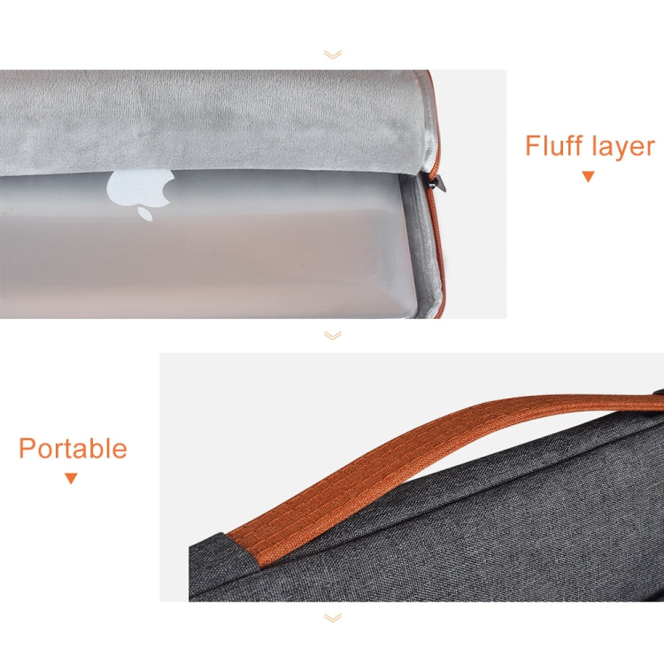 11.6 inch Fashion Casual Polyester + Nylon Laptop Handbag Briefcase Notebook Cover Case, For Macbook, Samsung, Lenovo, Xiaomi, Sony, DELL, CHUWI, ASUS, HP