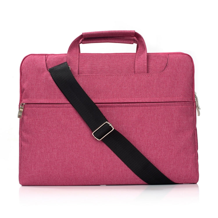 Portable One Shoulder Handheld Zipper Laptop Bag, For 15.4 inch and Below Macbook, Samsung, Lenovo, Sony, DELL Alienware, CHUWI, ASUS, HP