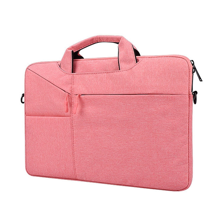 ST02S Waterproof Tear Resistance Hidden Portable Strap One-shoulder Handbag for 15.6 inch Laptops, with Suitcase Belt