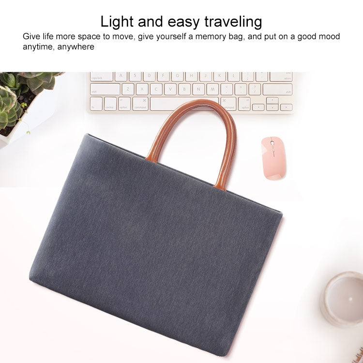 ST05 Universal Zipper Laptop Handbag for 13-15 inch Laptops