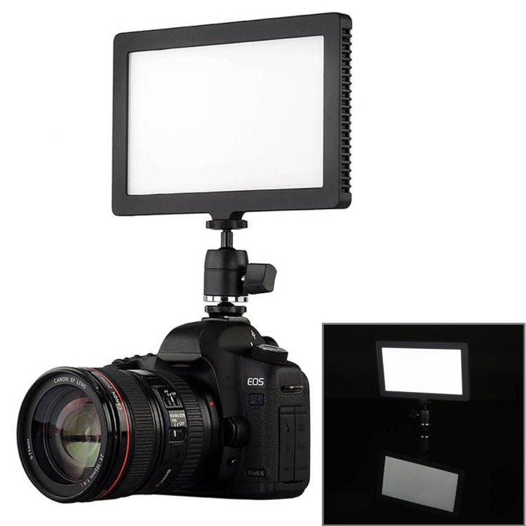 C-208A DC7.4-14.8V 16W Squared 5600K Single Color Temperature Camera LED Side Light Bulbs