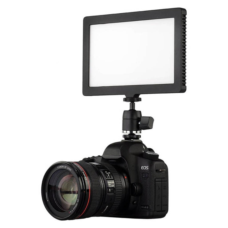 C-208A DC7.4-14.8V 16W Squared 5600K Single Color Temperature Camera LED Side Light Bulbs