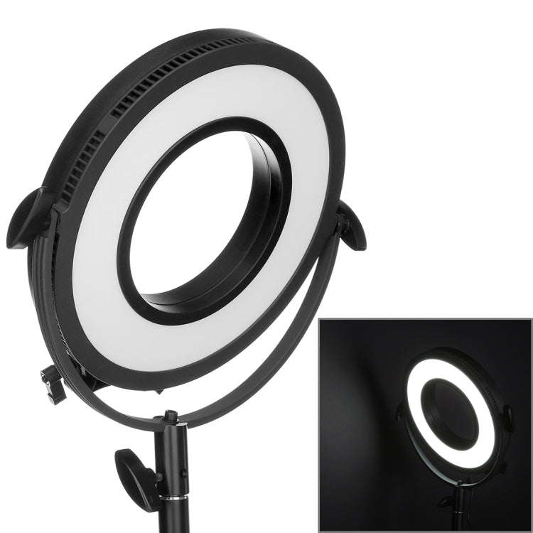 C-318RL DC7.4-14.8V 30W Adjustable Circular 5600K Single Color Temperature Camera LED Side Light Bulbs