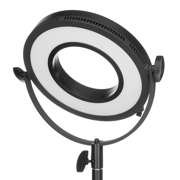 C-318RL DC7.4-14.8V 30W Adjustable Circular 5600K Single Color Temperature Camera LED Side Light Bulbs