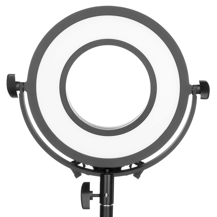 C-318RLS DC7.4-14.8V 30W Adjustable Circular 3200ï½ž5600K Double Color Temperature Camera LED Side Light Bulbs
