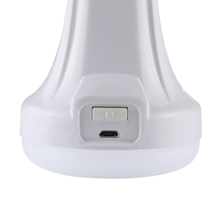 E27 9W White Light LED Bulb , Portable USB Charging Camping Emergency Flashlight with Hook, AC 175-265V