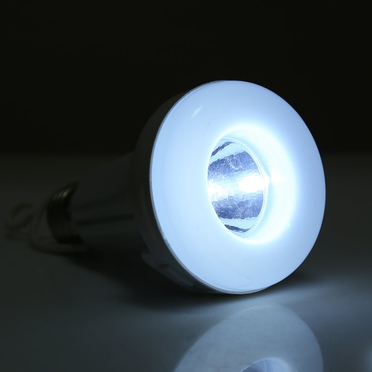 E27 9W White Light LED Bulb , Portable USB Charging Camping Emergency Flashlight with Hook, AC 175-265V