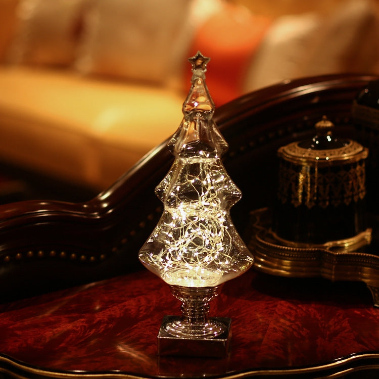Wish Tree Warm White Light LED Night Lamp, Creative Lover Gift Three Treasures Fire Tree Honeysuckle Home Ornaments Decorative Light