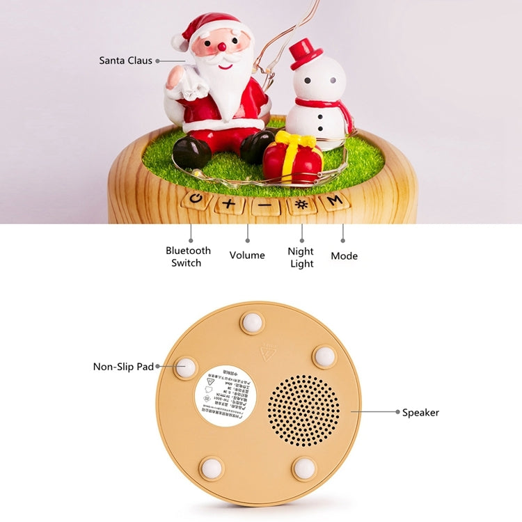 Dream Streamer Bottle LED Night Light, Rechargeable LED Decorative Table Lamp with Bluetooth Speaker Function