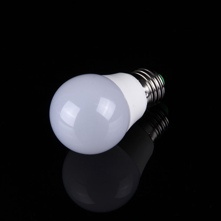 3W RGB + White Light LED Light Bulb , A50 E27 300-350LM with Remote Control, AC 85-265V