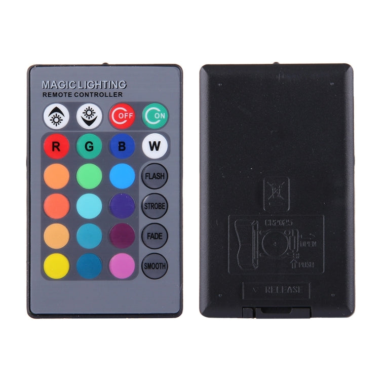 3W RGB LED Light Bulb , A60 E27 300-350LM with Remote Control, AC 85-265V
