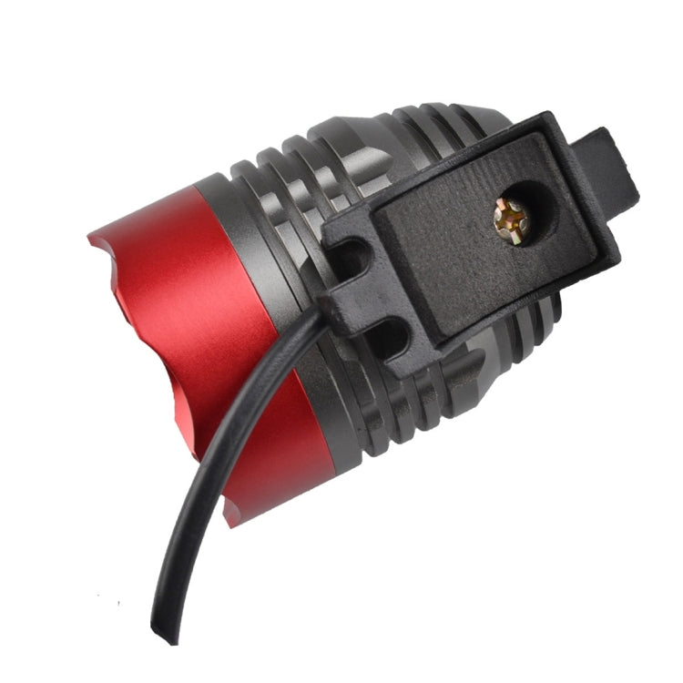 RichFire SF-90 1 LED 1000 LM CREE XM-L(T6) Cool White LED Bicycle Headlamp with Strong / Middle / Low / Fast Strobe Modes(Red + Grey)