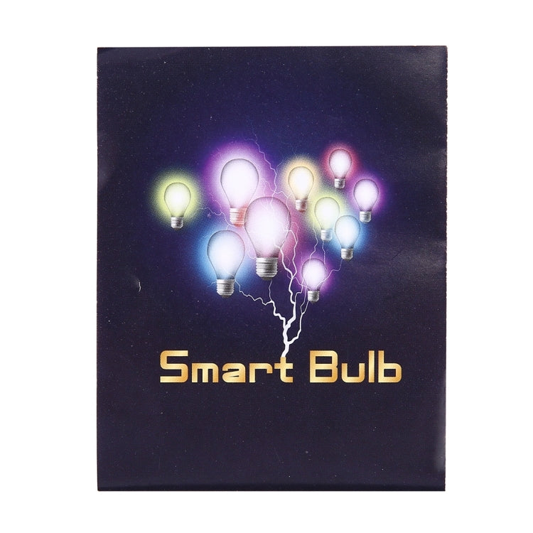 E27 Bluetooth 4.0 Smart RGB LED Speaker Bulb, For iPhone 4s and Later with iOS 7 and Later Version / Android 2.3.3 and Later Version, Effective Bluetooth Distance: About 10m