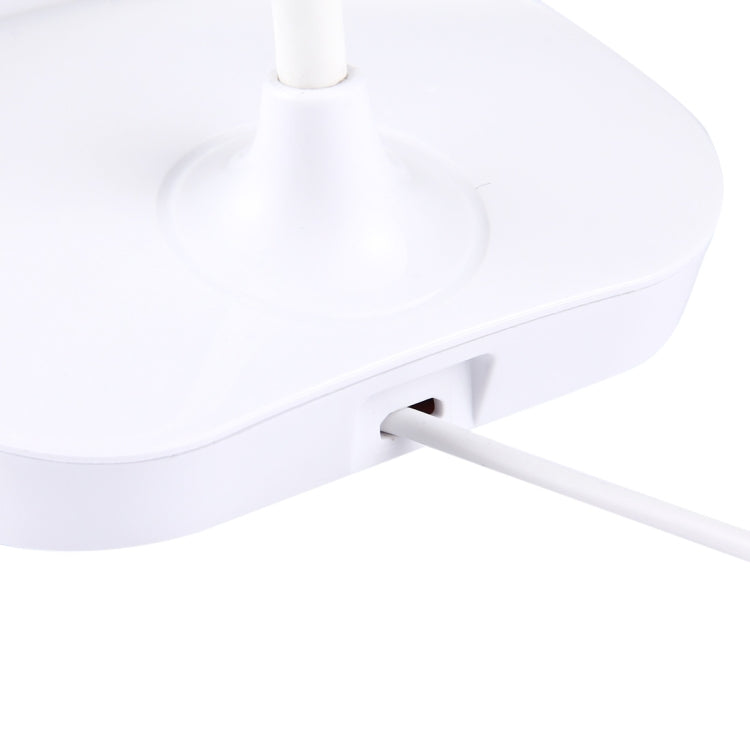 3W RGB Rotating LED Desk Lamp, USB Charging Magic Ball Small Light, DC 5V, Cable Length: about 1m(White)