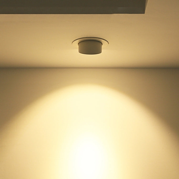 30W Warm White COB LED Down Light , 2700LM 360 Degree Rotation Elephant Nose Ceiling Lights Bulb with Power Driver, AC 85-265V