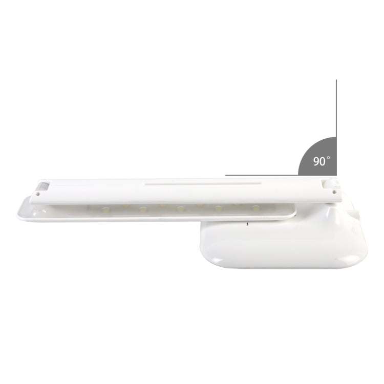 T9 4W SMD 5050 5-grade Brightness Folding LED Desk Lamp, 14 LEDs Touch Dimmer Eye Protection, DC 5V(White)
