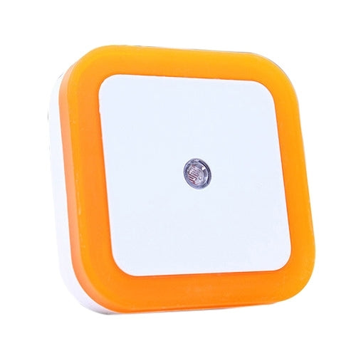 Square Shape Halo Light Control Sensor LED Night Light, Creative Energy-saving Wall Lamp